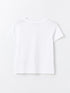 LC Waikiki V Neck Straight Short Sleeve Women T-Shirt